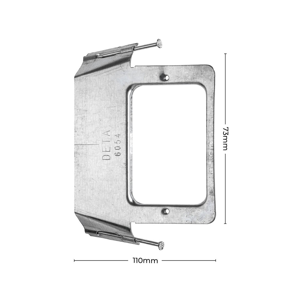 Deta Quick Fit Vertical Stud Mount Bracket - 84mm - Galvanised Steel - Quick Fit - SuperSaverAU - view 3