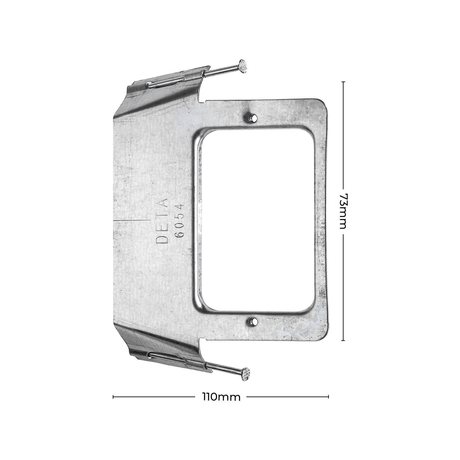 Deta Quick Fit Vertical Steel Stud Mount Bracket for Wall Plates Switches