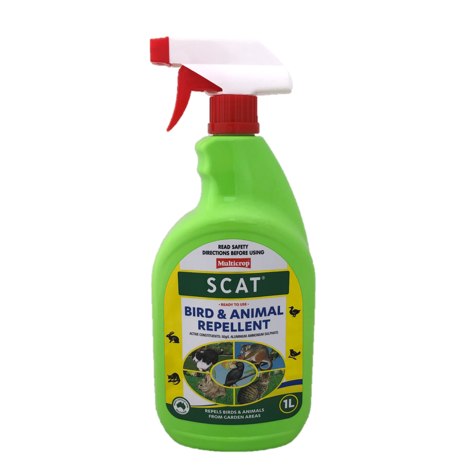 Multicrop 1L Ready To Use Scat Animal Repellent Spray
