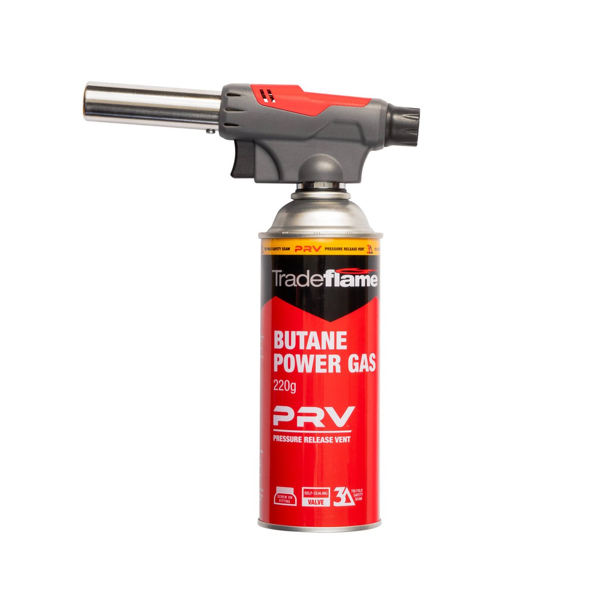 Tradeflame Blow Torch Kit - 1 Pack - 45mm x 145mm x 110mm - Cyclone Flame Technology - SuperSaverAU - view 1