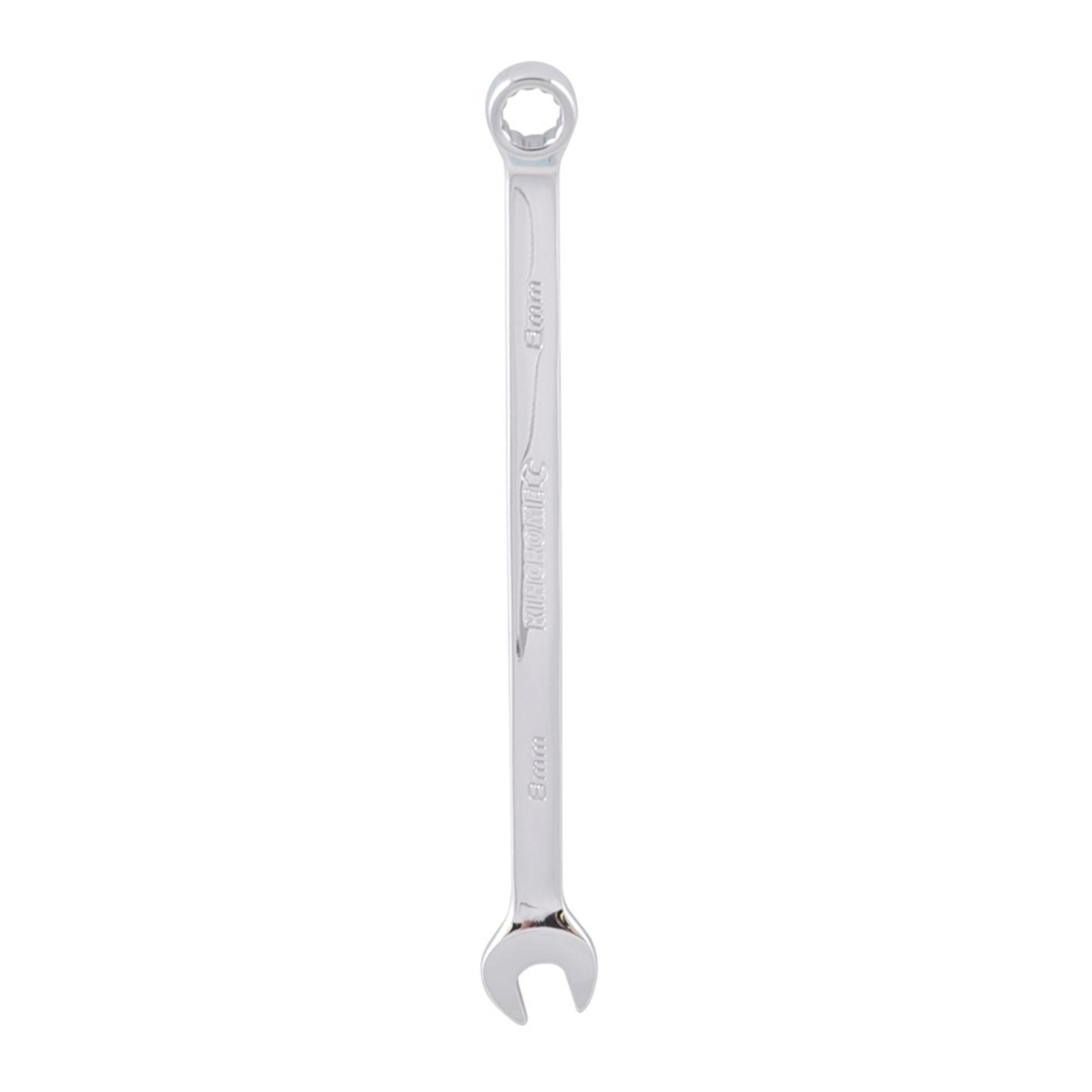 Kincrome 8mm Combination Spanner - 12 Point Chrome Vanadium Steel, 15 Degree Offset