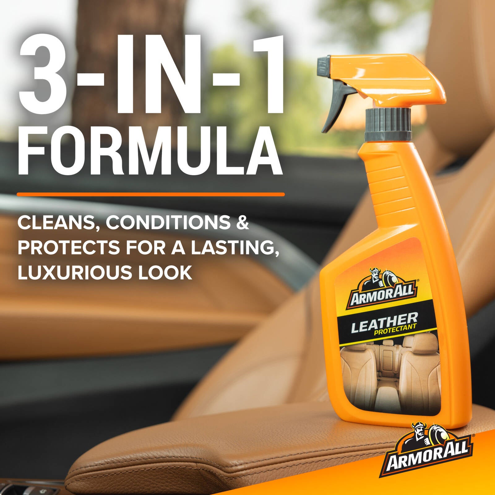 Armor All Leather Protectant and Car Leather Cleaner Spray 500ml