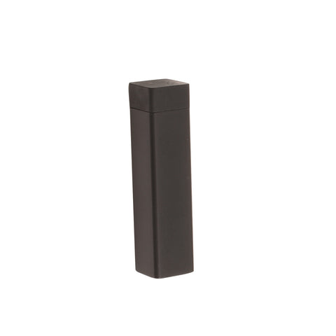 Lane Square Bullet Door Stop 50mm Steel - Matte Black