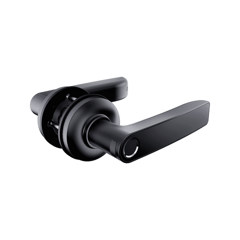 Gainsborough Liberty Smart Lever Lock GLIBLEVBL - Black, App Controlled, Fingerprint