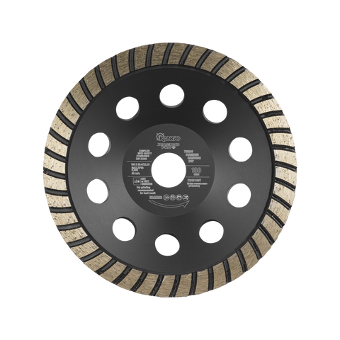 Kango 180mm Turbo Diamond Grinding Cup - Durable - Smooth Finish - SuperSaverAU - view 1