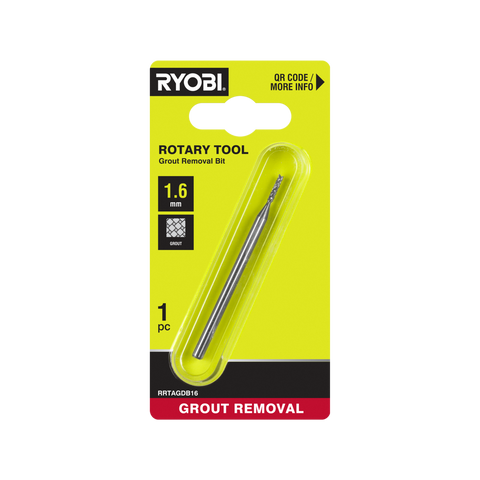 Ryobi Rotary Tool Grout Removal Bit 1.6mm - Efficient Grout Repair - SuperSaverAU - view 1