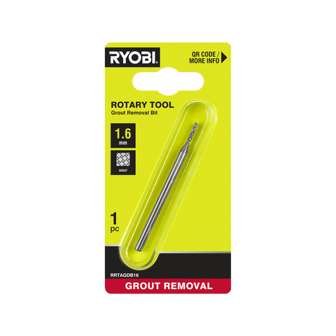 Ryobi 1.6mm Rotary Tool Grout Removal Bit
