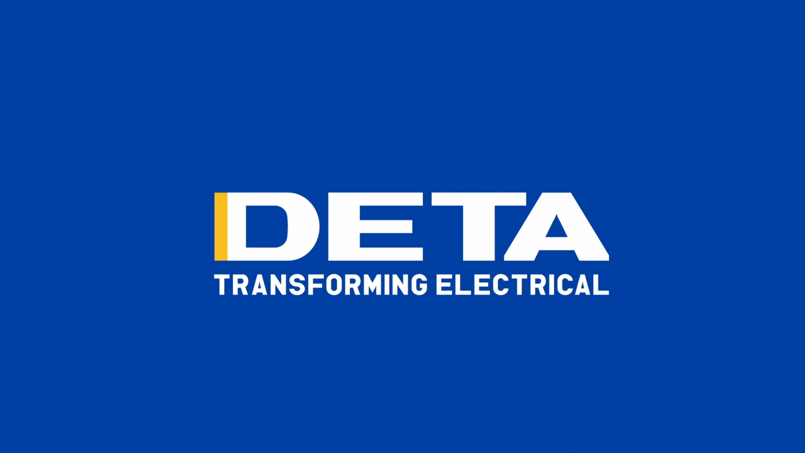 DETA White Double Switch - 2 Gang Polycarbonate Horizontal 240V