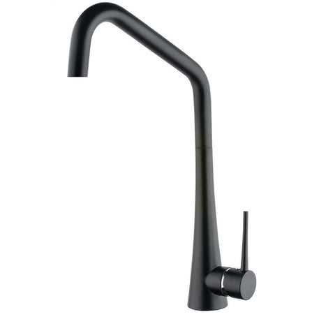 Armando Vicario Tink Kitchen Mixer Tap - Black, 4 Star WELS, Side Lever, Swivel Spout - TINK-B