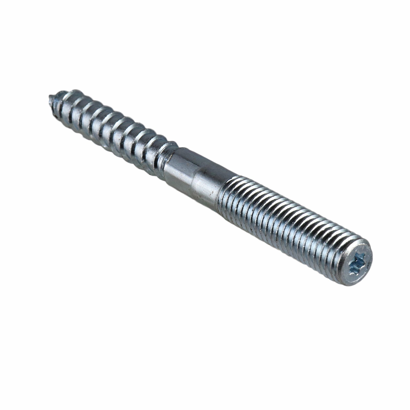 Everhang M12 x 120mm Zinc Plated Hanger Bolt with Star Recess - Steel, 4 Pack
