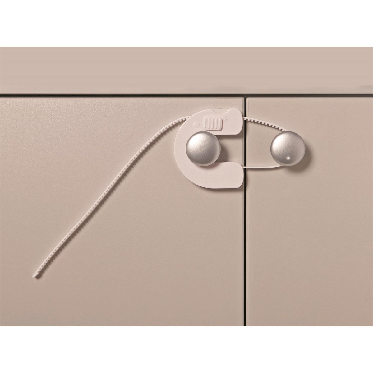 Dreambaby Child Safety Flexi Loop Lock - 80mm - ABS - Childproofing Solution - SuperSaverAU - view 2