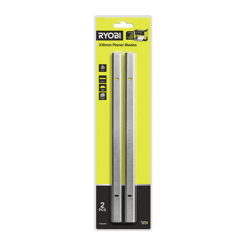 Ryobi 318mm High-Speed Steel Planer Blades - 2 Pack