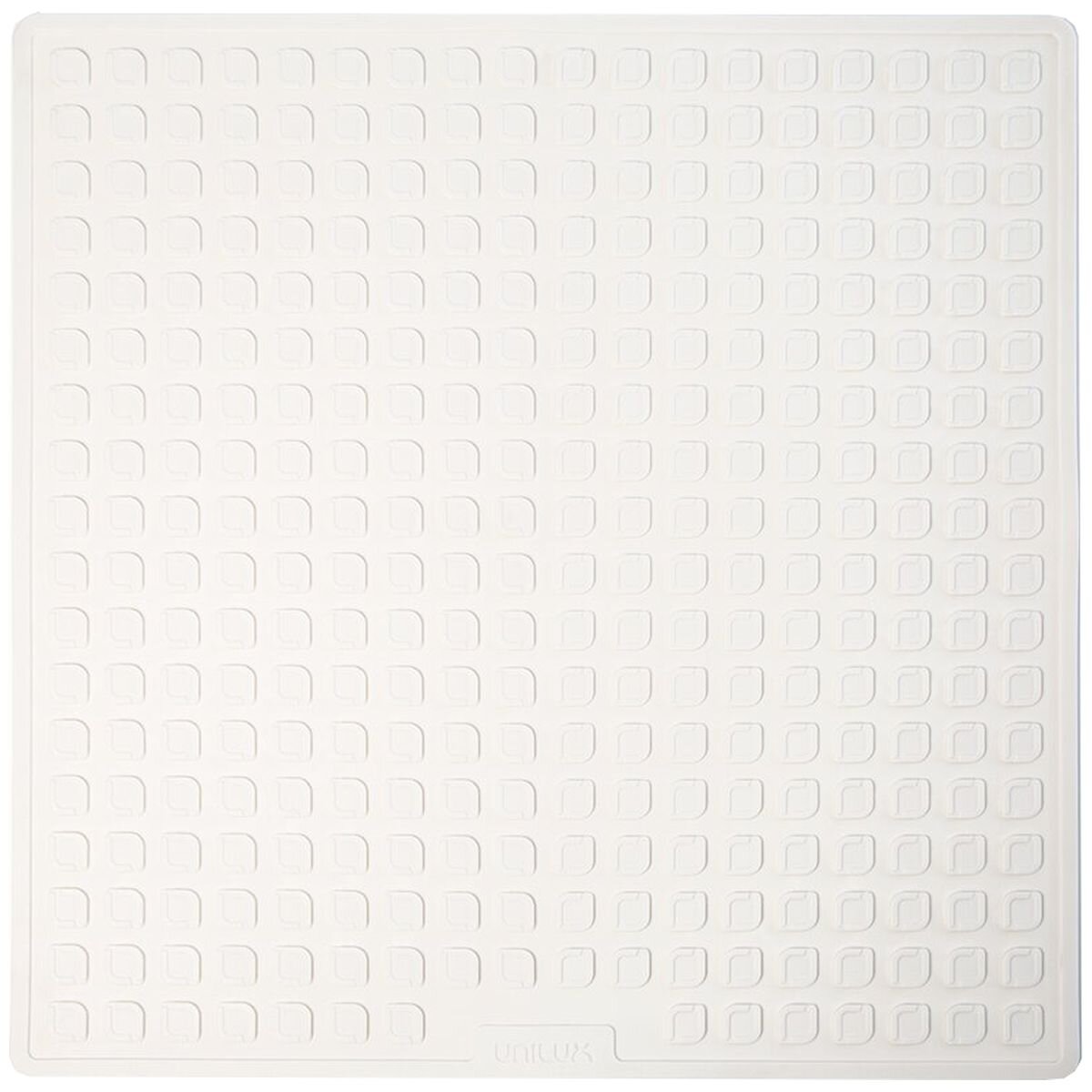 Unilux ULX109 Universal Appliance Mat - 600mm Square White Mat for Laundry Appliances - ULX109