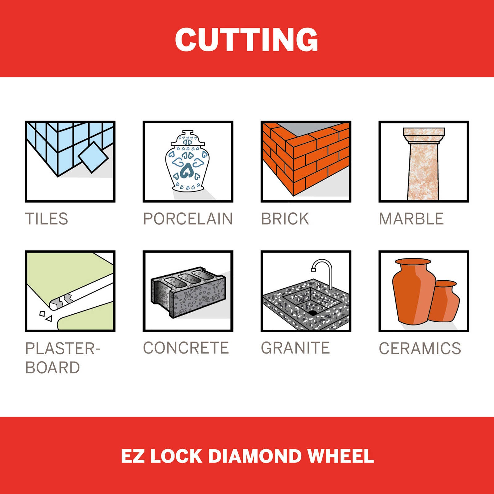 Dremel Max Life 38.1mm Diamond Coated Cutting Wheel (EZ545HP)