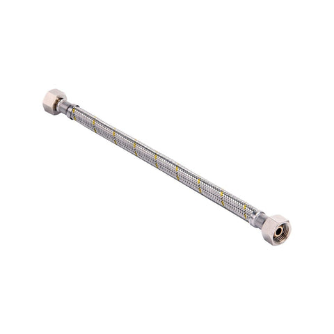 Kinetic 600mm Stainless Steel Flexible Braided Gas Connector - AGA Approved - Durable - Corrosion Resistant - SuperSaverAU - view 1
