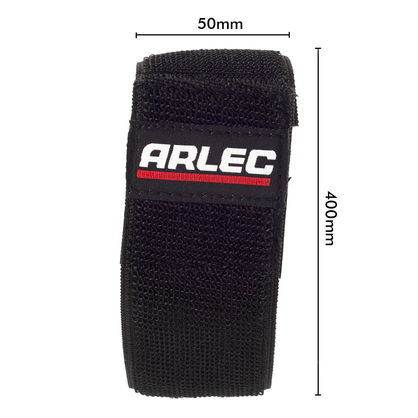 Arlec EV Charger Cable Strap 4 Pack, Weather-Resistant Nylon, Black