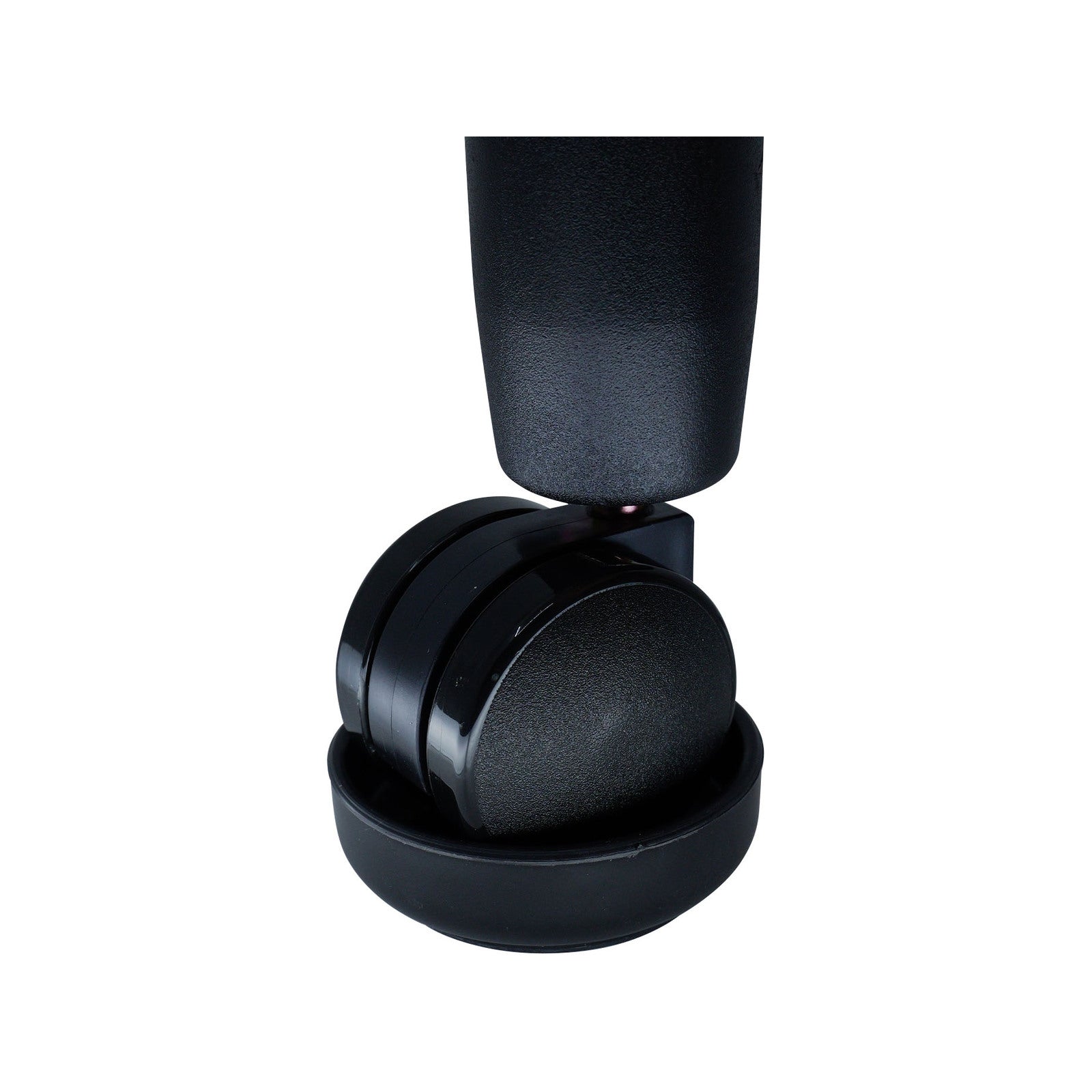 Surface Gard 60mm Non-Slip Castor Cup 4 Pack - Black