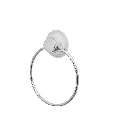 Naleon Suction Works Chrome Towel Ring - Stainless Steel