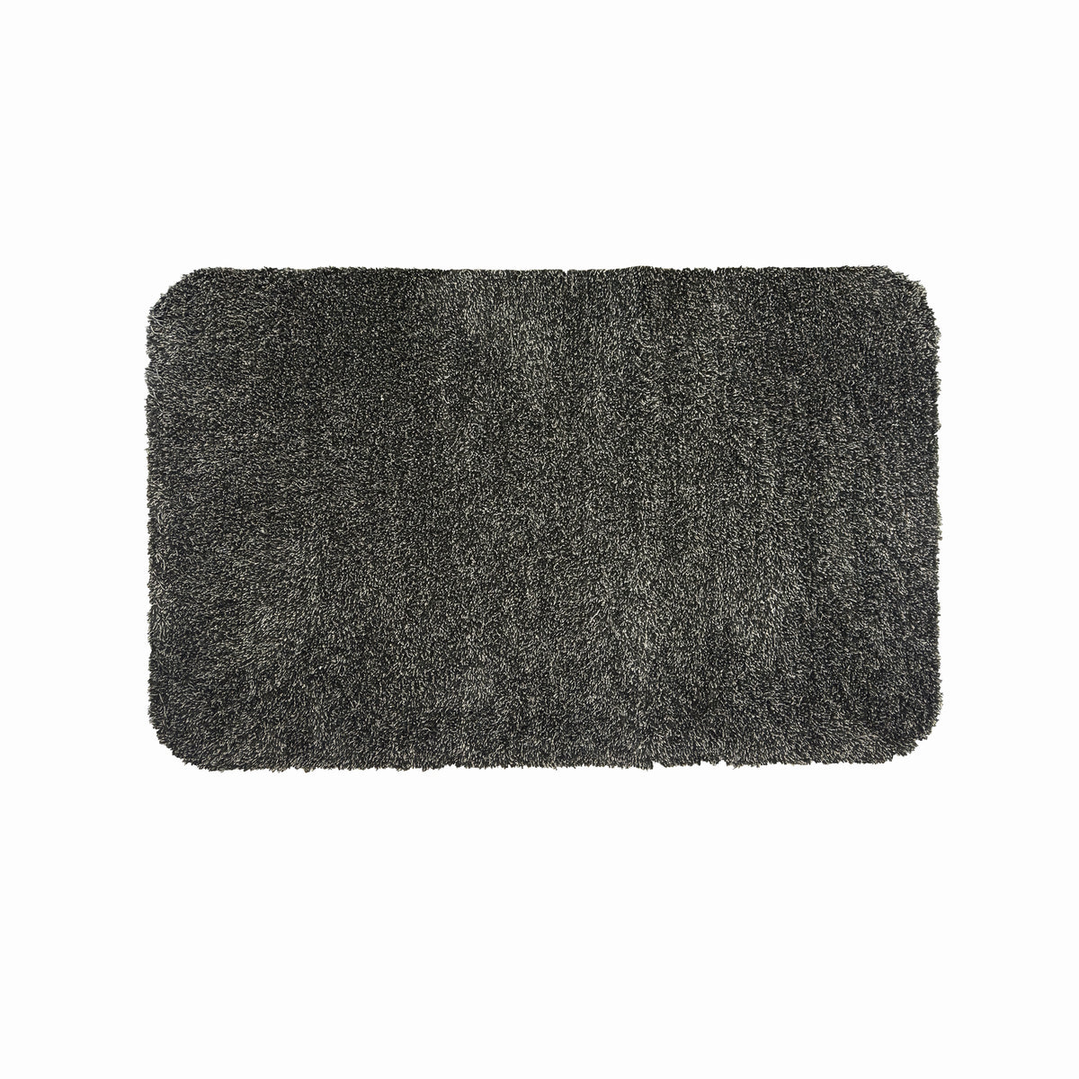 Smart Home Products 92 x 58cm Indoor Mud Mat, Polyester, Non-Slip, Dark Black/Grey