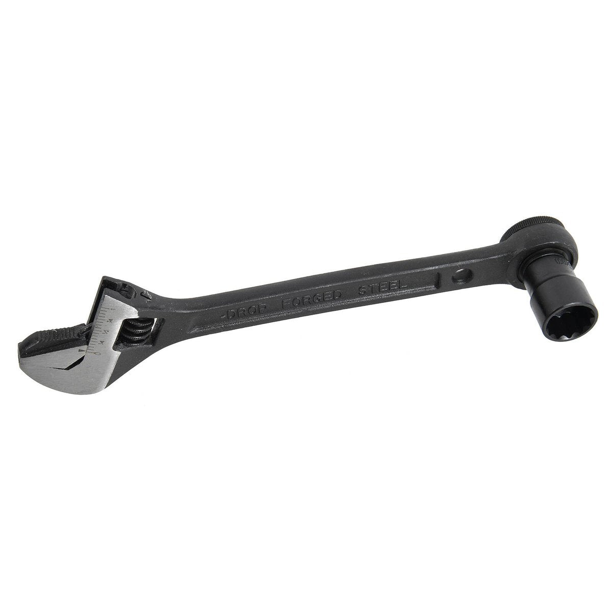 Trojan Ratcheting Wrench Set 11 Piece - 3-in-1 Tool - Chrome Vanadium Steel - 10-22mm Sockets - SuperSaverAU - view 3