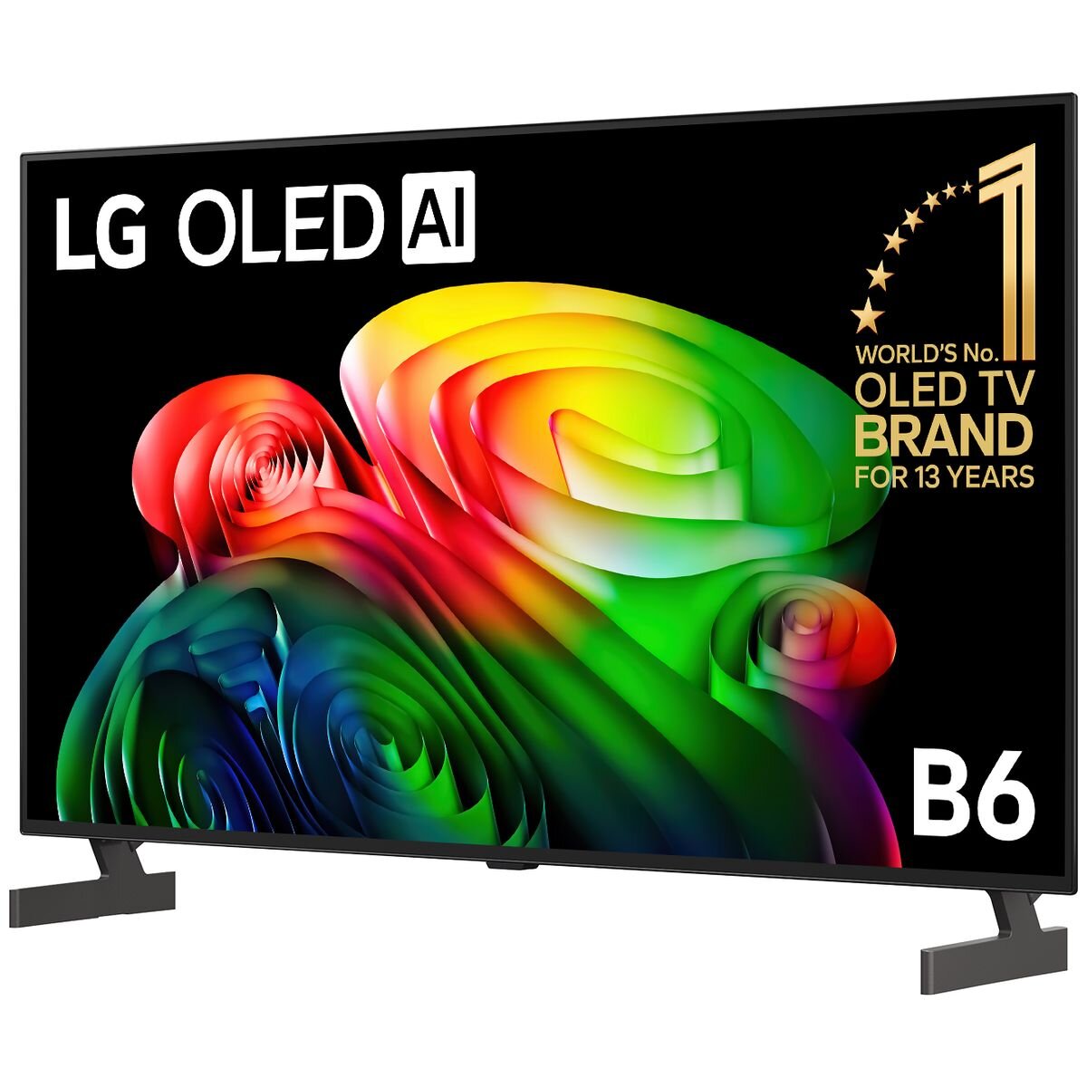 LG 48-inch OLED B6 4K Smart TV - 120Hz, Self-Lit Pixels, Dolby Vision, a8 AI Processor - OLED48B6PSA