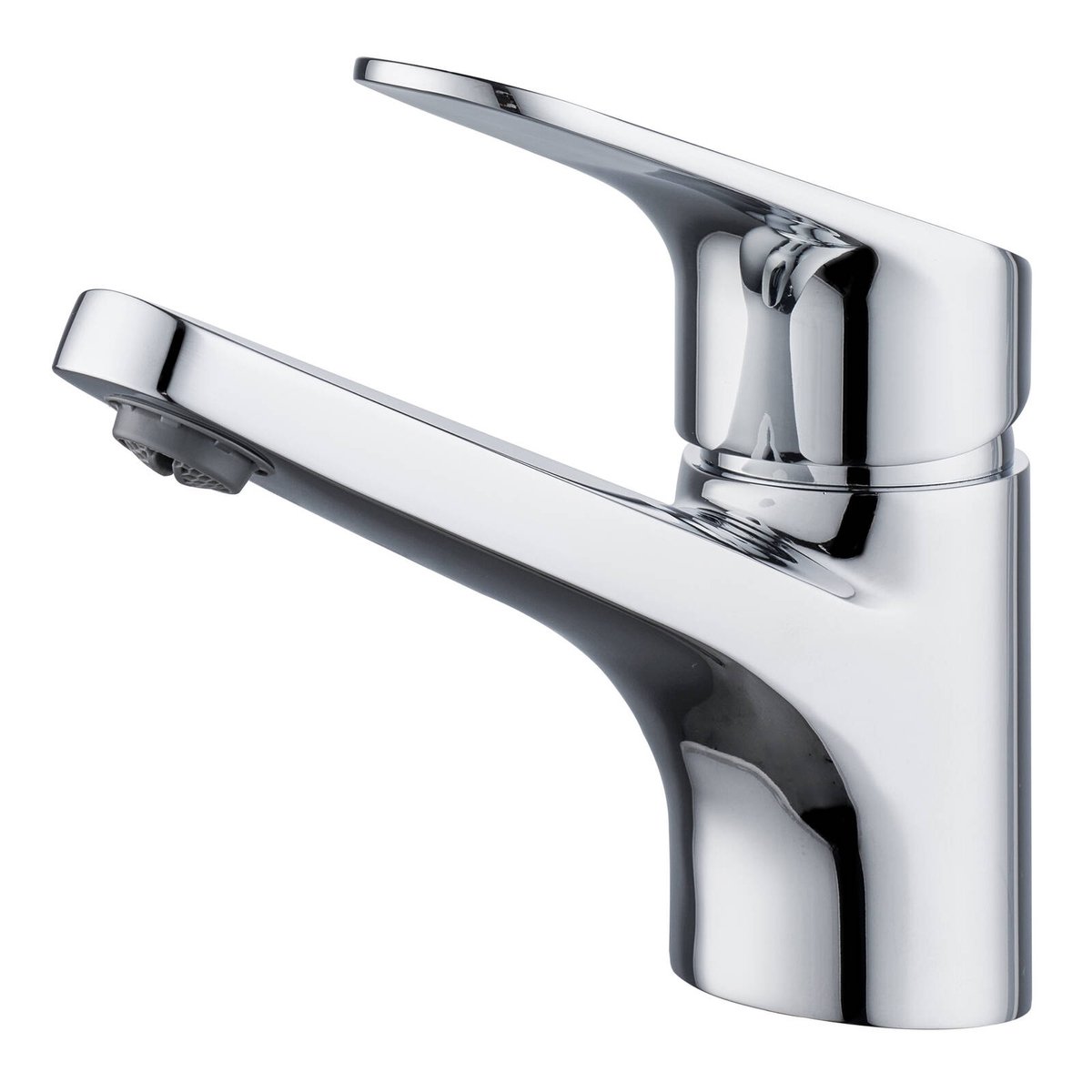 Mondella Cadenza Basin Mixer Tap Chrome 35mm Brass Lever Handle 5 Star WELS 6L/min