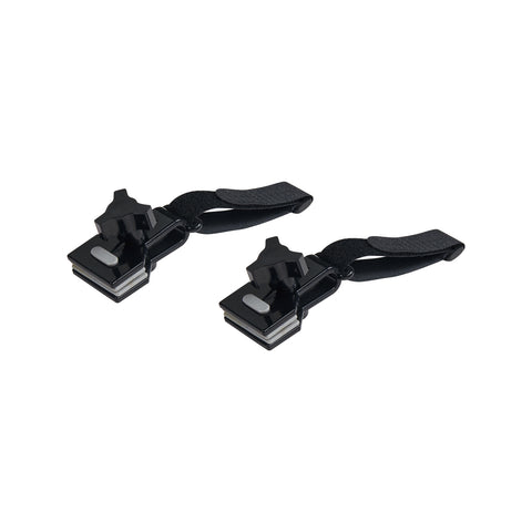 All Set Caravan Awning Deflappers 2 Pack, Black UV Stabilised ABS