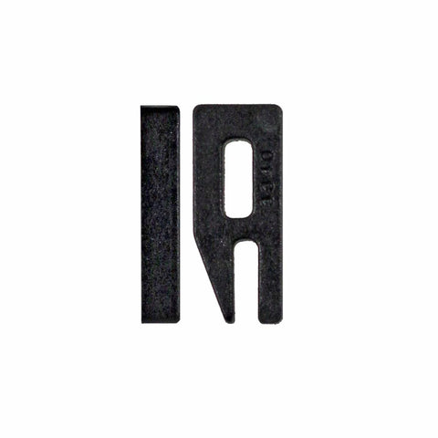 Rolltrak Adjustable Bottom Guide - Plastic - 2 Pack - Black - Durable - SuperSaverAU - view 1