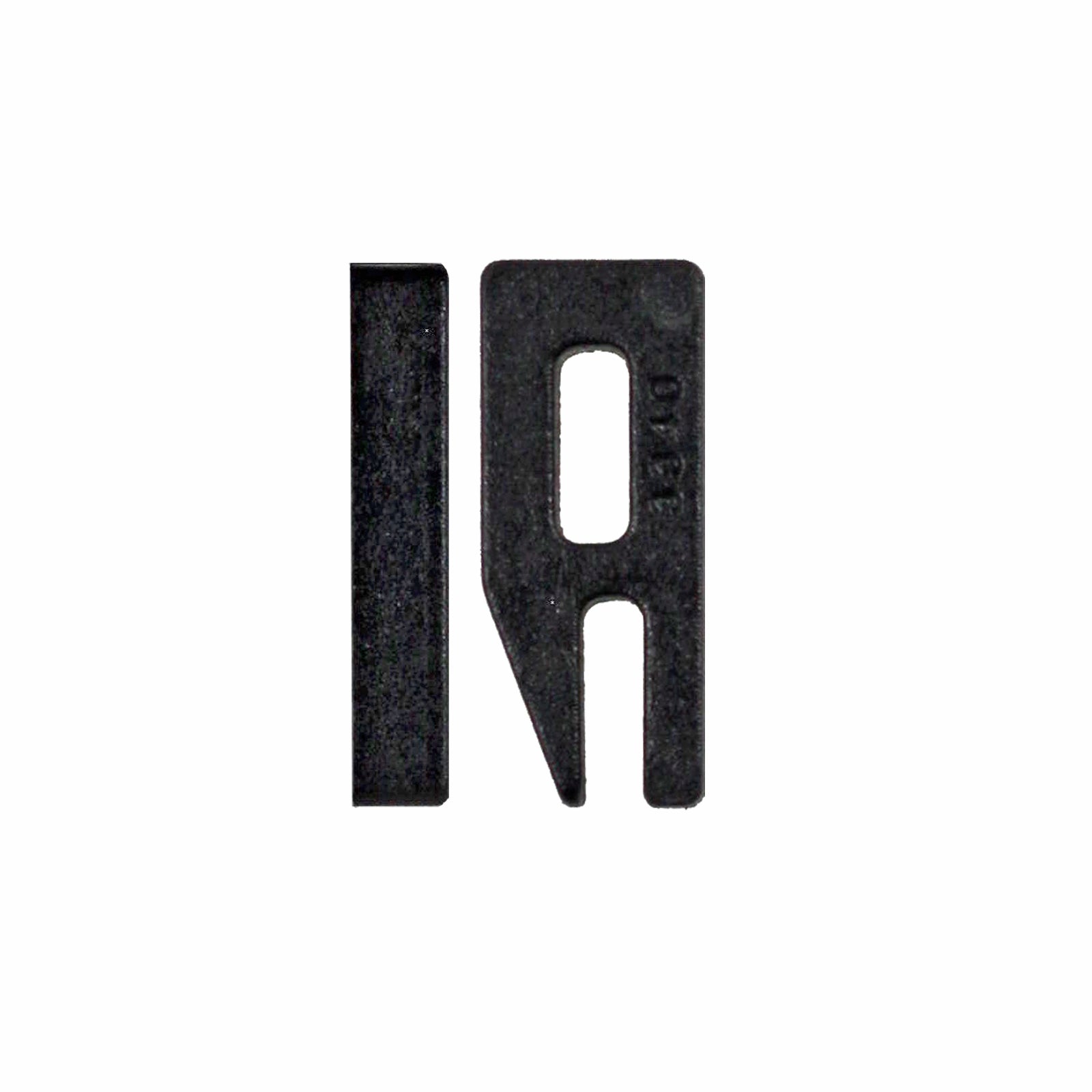 Rolltrak Black Adjustable Bottom Guide - 2 Pack