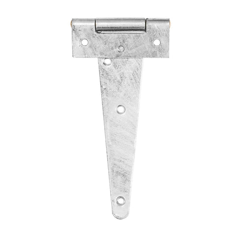 Pinnacle Hardware 200mm Galvanised Scotch Tee Hinge, 2 Pack, Heavy Duty Steel for Sheds & Gates