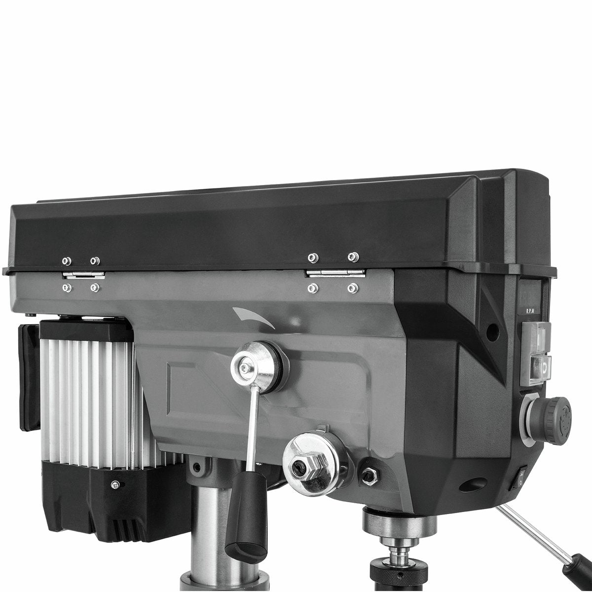 Full Boar Digital Drill Press - 750w - Cast Iron - Variable Speed - SuperSaverAU - view 2