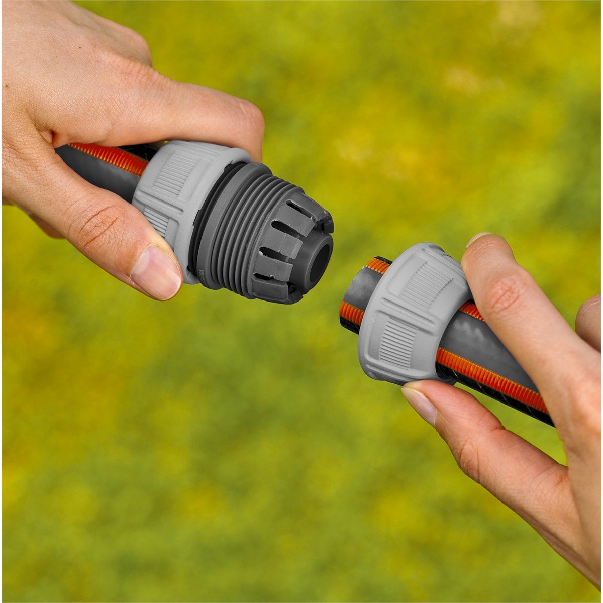 GARDENA 19mm Hose Joiner and Repairer Grey