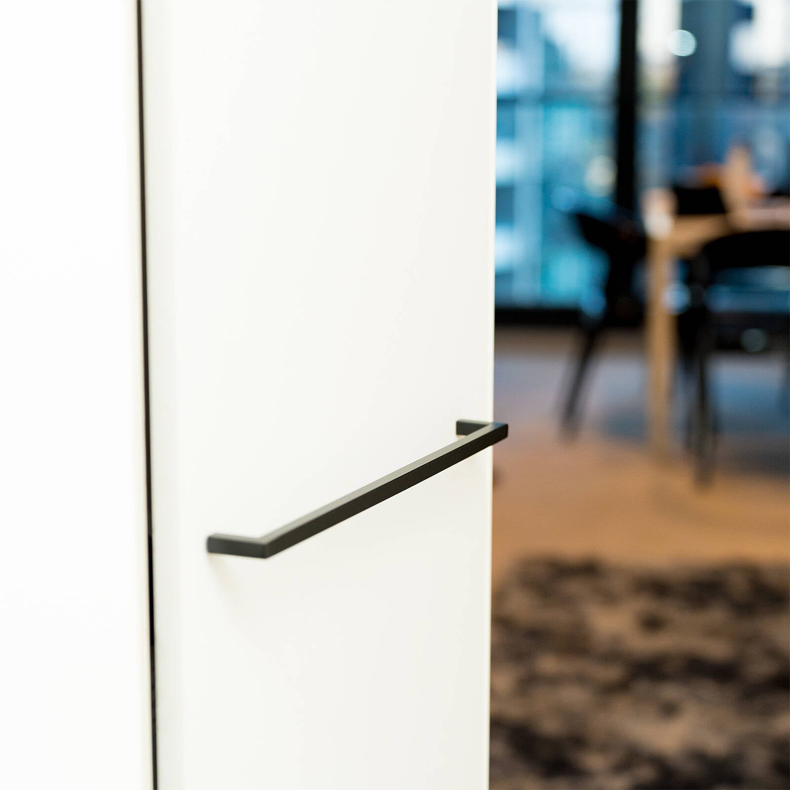 Taskmaster 320mm Matte Black Hollow Square Steel Cabinet Handle