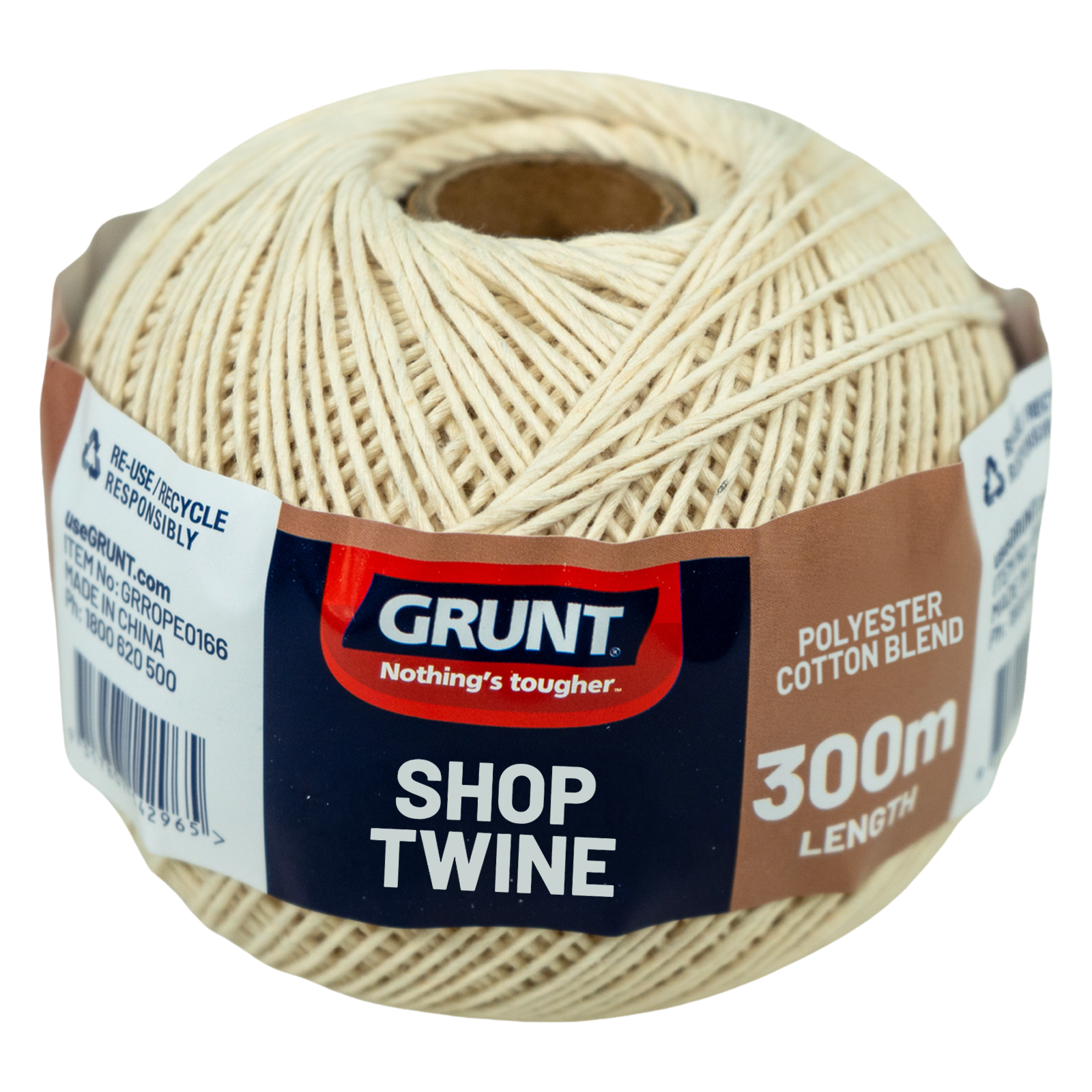 Grunt 300m Cotton Shop Twine, Natural
