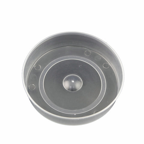 Garden City Plastic Clear 129mm Round Grow Pot Saucer