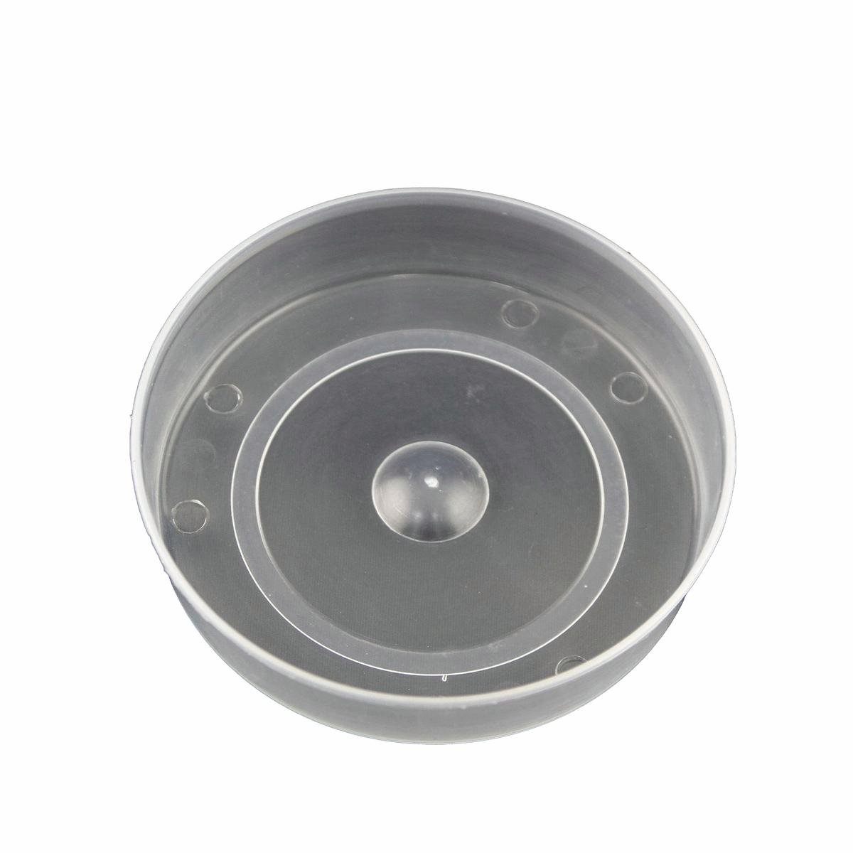 Garden City Plastic Clear 129mm Round Grow Pot Saucer