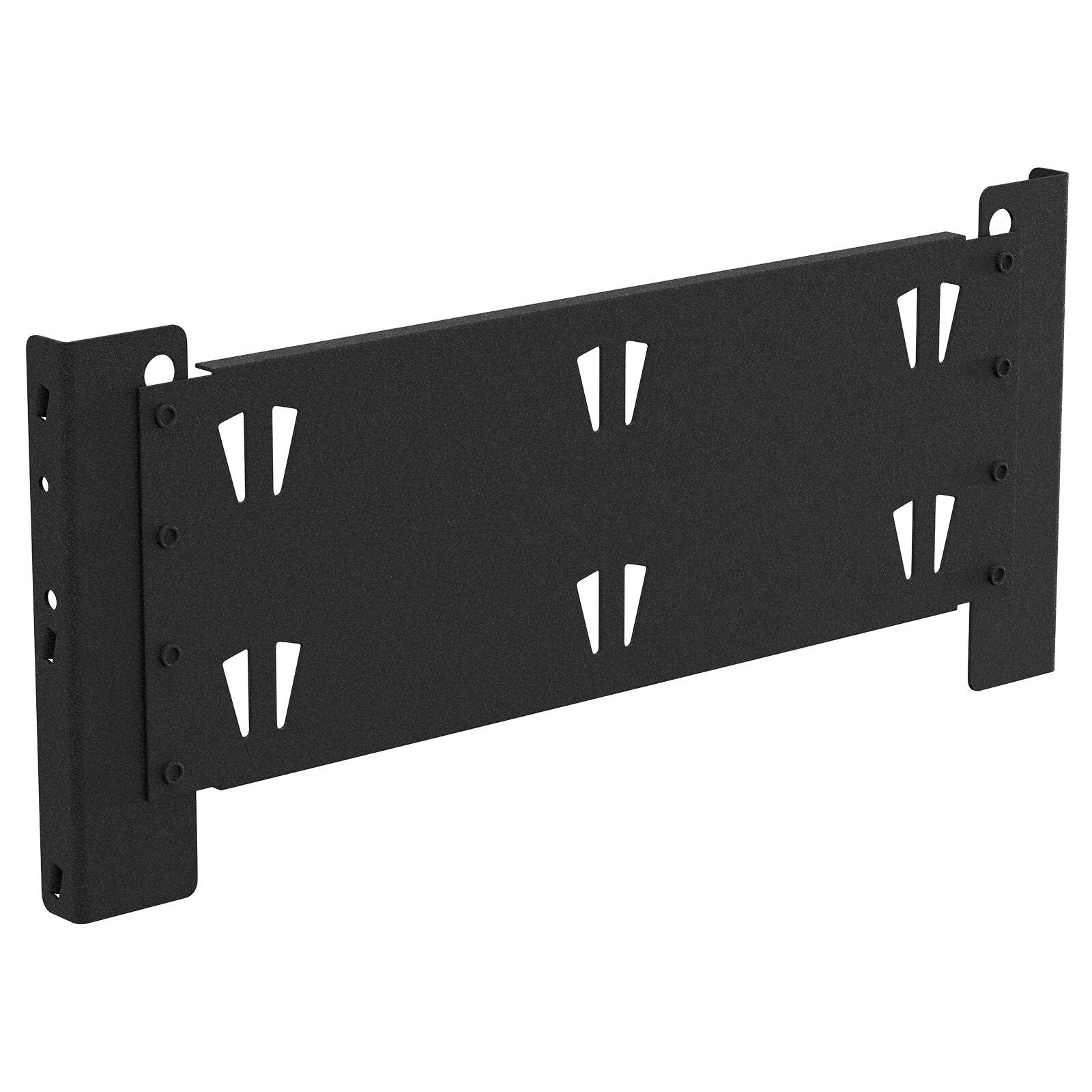Rack It 400kg Hook Plate for 430mm Rack Depth, Black Powder Coated Steel Storage Accessory