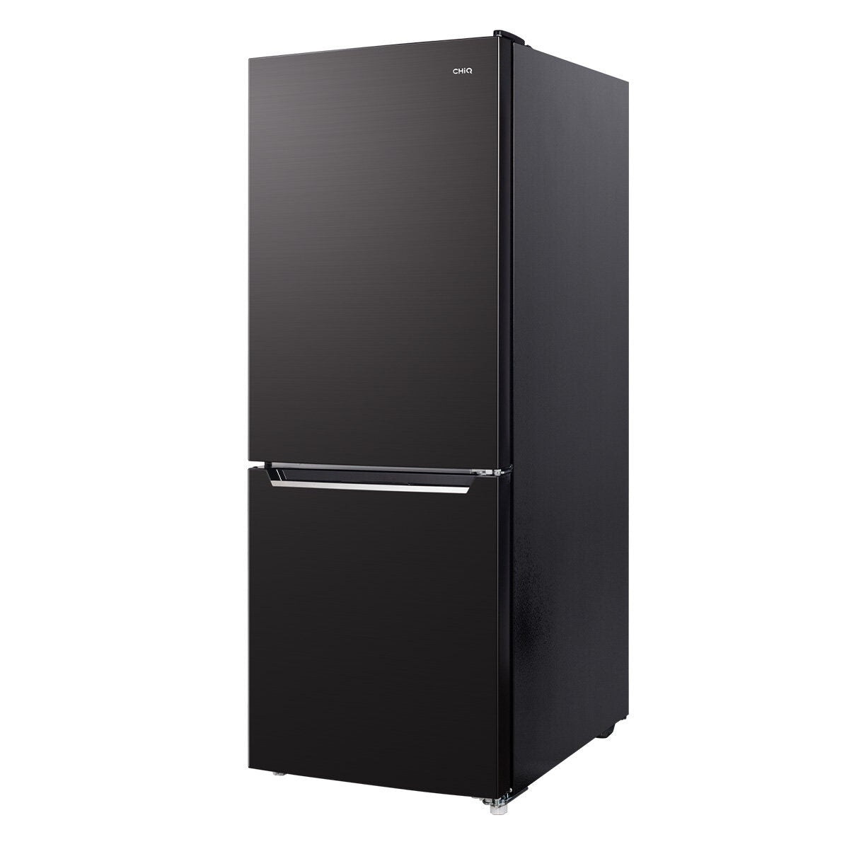 CHiQ 283L bottom mount fridge - black steel, inverter system, 5.5 star energy rating - CBM282NBS5E