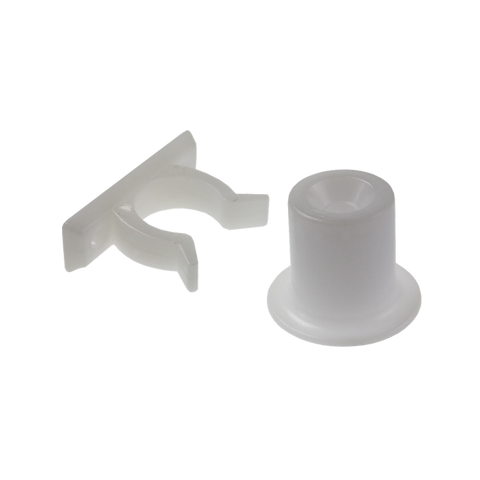 Adoored Door Clip - 40mm White - Plastic - Easy Installation Benefit - SuperSaverAU - view 1