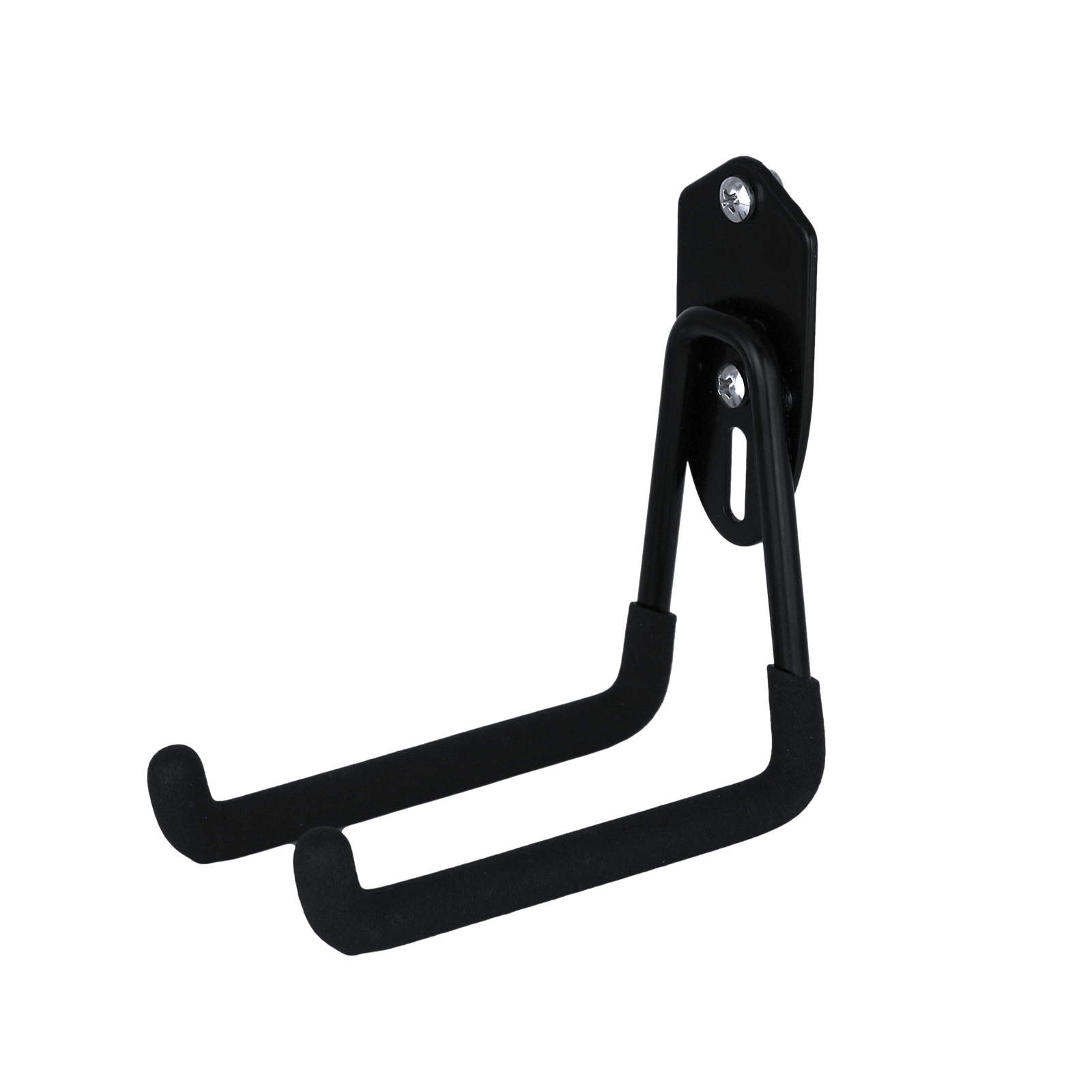 StorEase Medium Wall Storage System U Hook, Black Powder Coated Steel, 20kg, Indoor