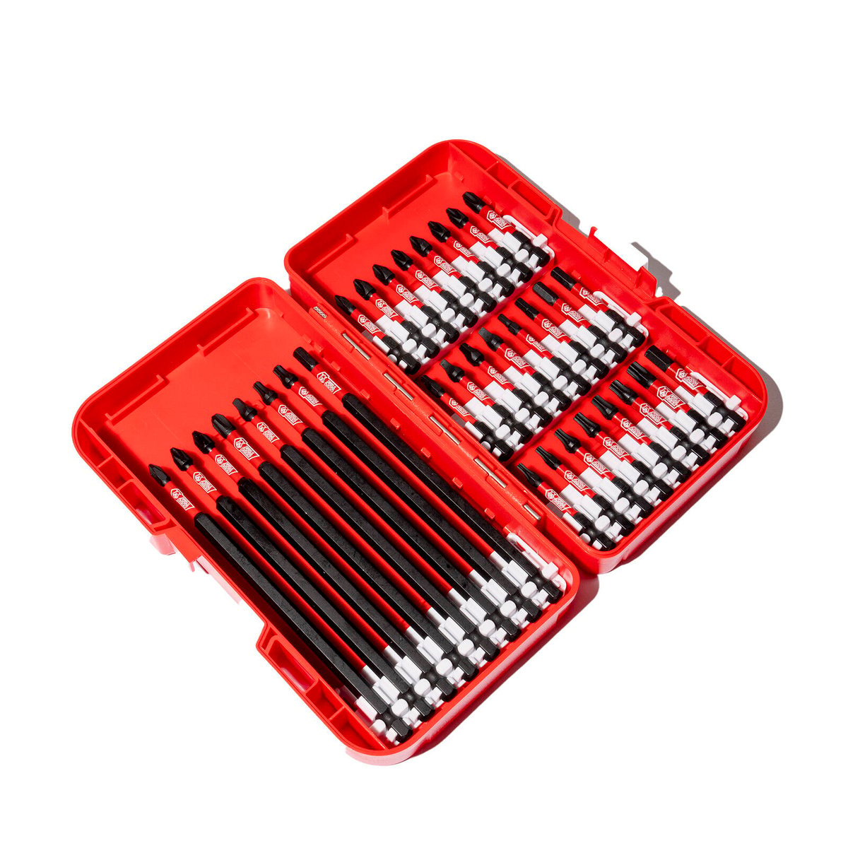 Full Boar 32 Piece Impact Magnetic Torsion Bit Set - 50mm & 152mm, PH/SQ/HEX/Torx, with Case