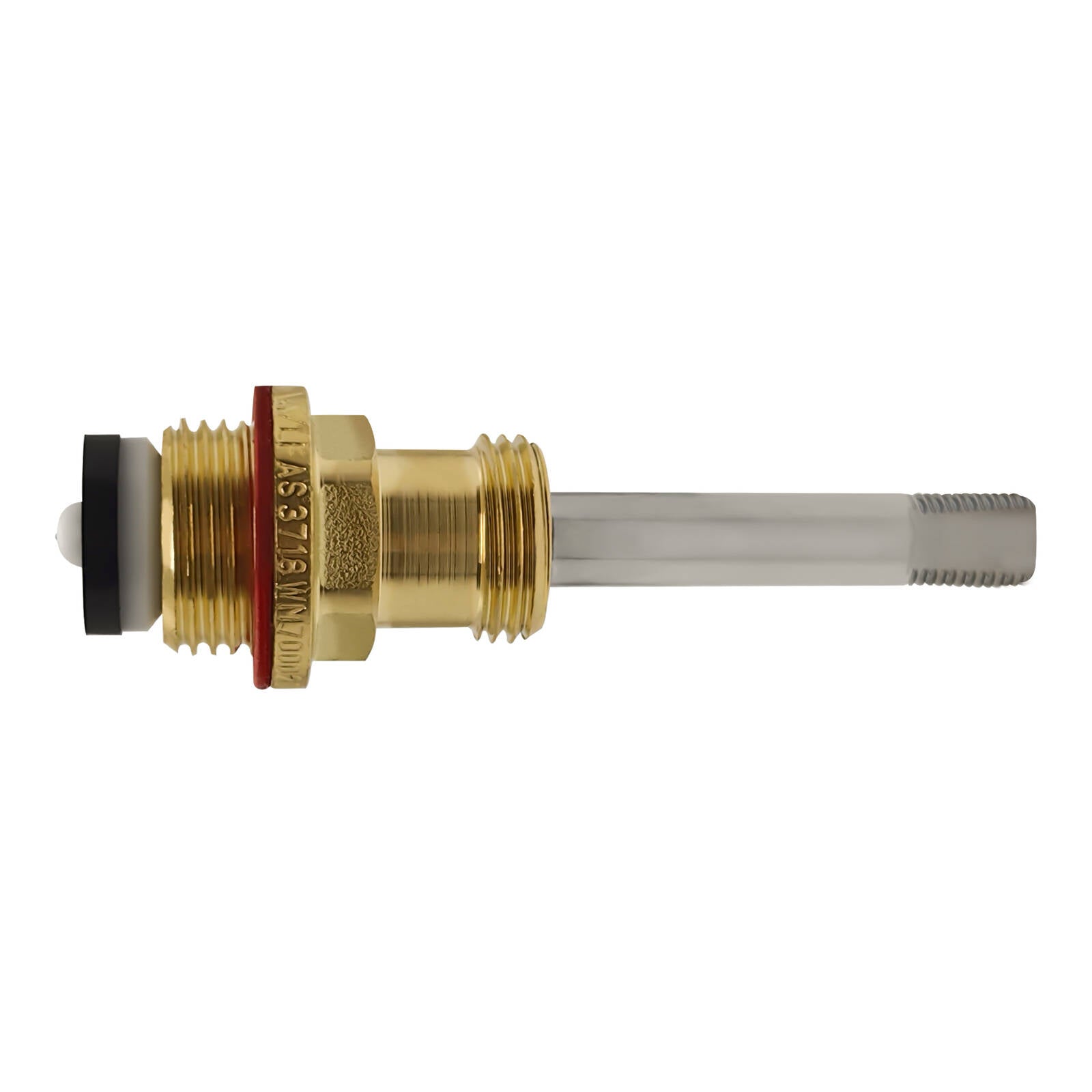 Shaw & Mason Chrome Wall Spindle in Lead Free Brass