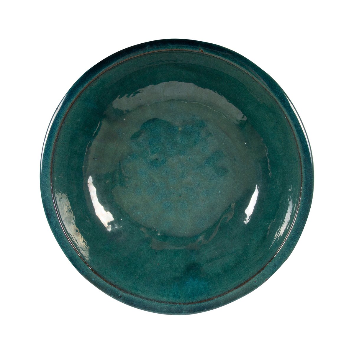 Northcote Pottery Newport Water Bowl 50cm x 14cm Forrest Green - SuperSaverAU - view 3