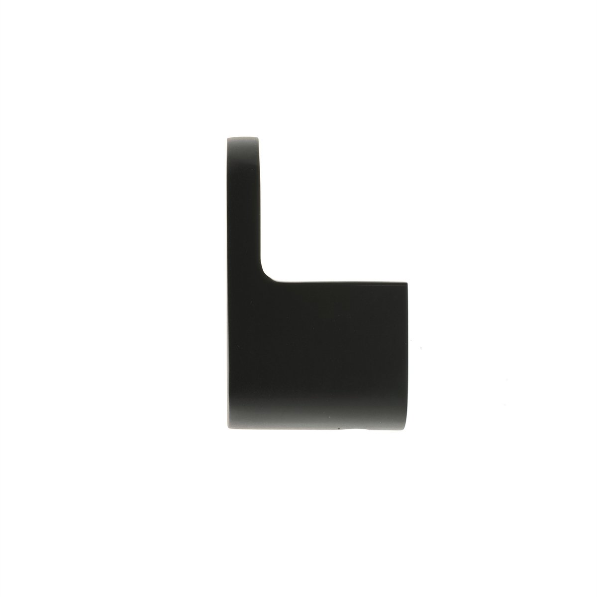 Zenith Robe Hook - 62mm Matte Black Zinc Alloy - Timeless Design - SuperSaverAU - view 2