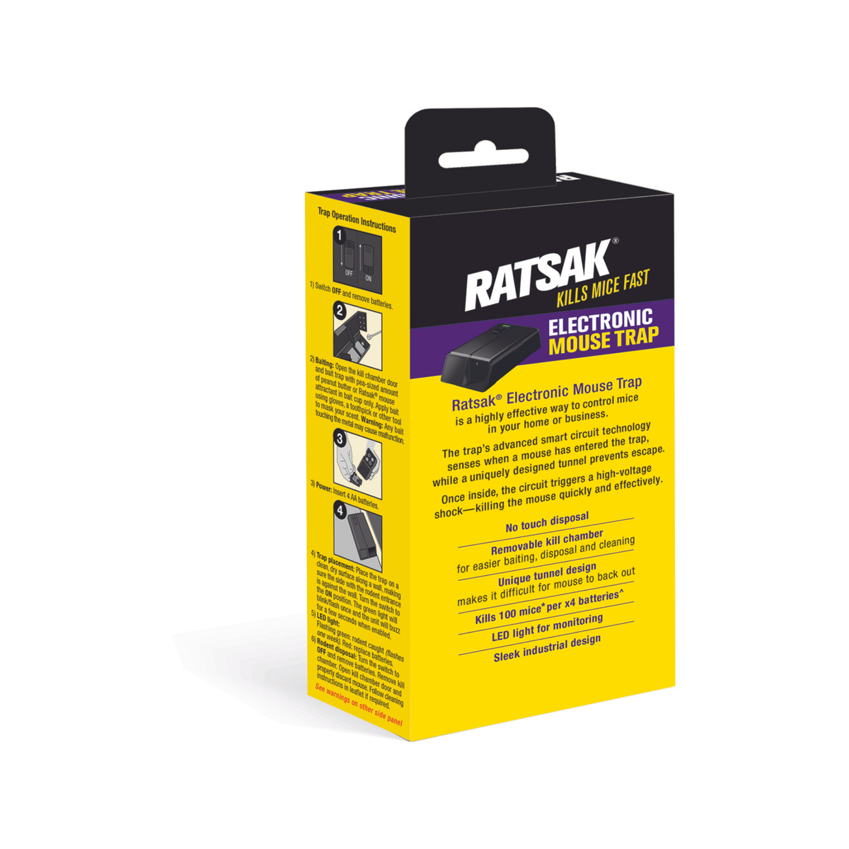 RATSAK Electronic Mouse Trap