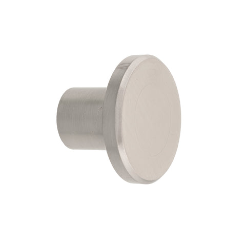 Prestige 30mm Brushed Nickel Round Knob - Zinc Alloy