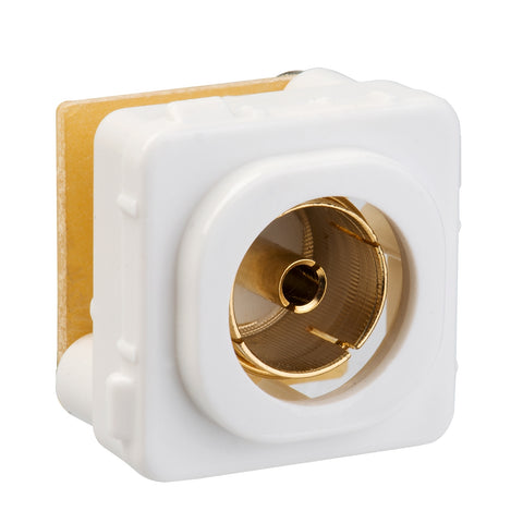 DETA PAL-F Connector Grid Plate Insert White Plastic and Metal Indoor