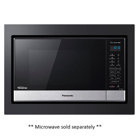 Panasonic Microwave Trim Kit - Black Finish, For Three Compatible Panasonic Models - NN-TK611SBQP
