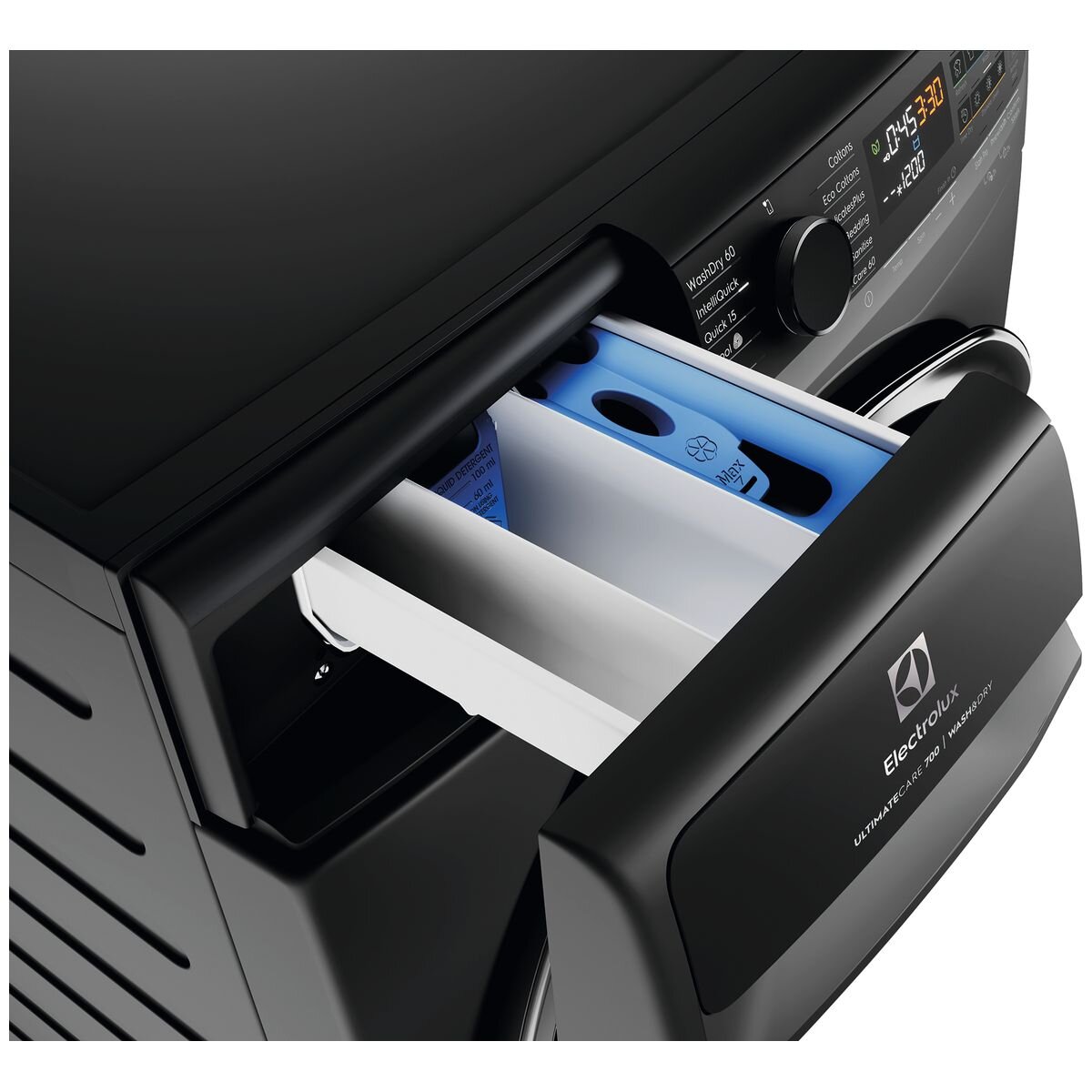 Electrolux 700 Series 10kg/6kg Washer Dryer Combo - Dark Onyx, Sanitise, SensorWash - EWW1043R7SCS