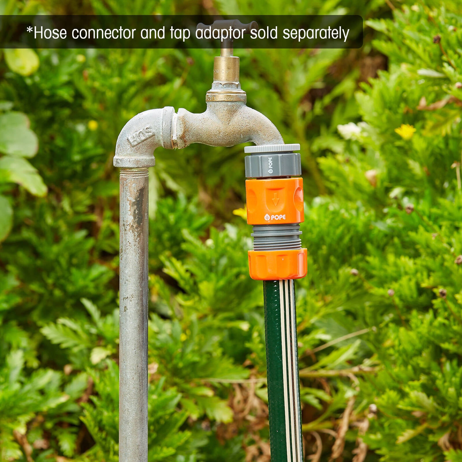 Pope 18mm x 2m Legacy18 Green PVC Unfitted Garden Hose UV Resistant Outdoor